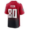 A.Falcons #80 Andre Rison Player Red Home Game Ndoa Stitched Jerseys