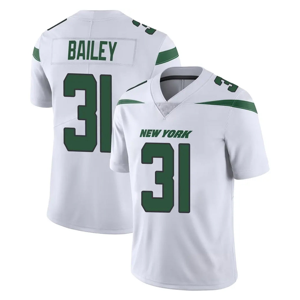 NY.Jets #31 David Bailey Player White Spotlight Limited Vapor Home Game Ndoa Stitched Jerseys