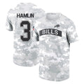 B.Bills #3 Damar Hamlin Player Arctic Camo Salute to Service T-Shirt Hoodies Ndoa Stitched Jerseys