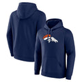 D.Broncos Broncos Blank Player Navy Pullover Hoodie Limited Ndoa Stitched Jerseys