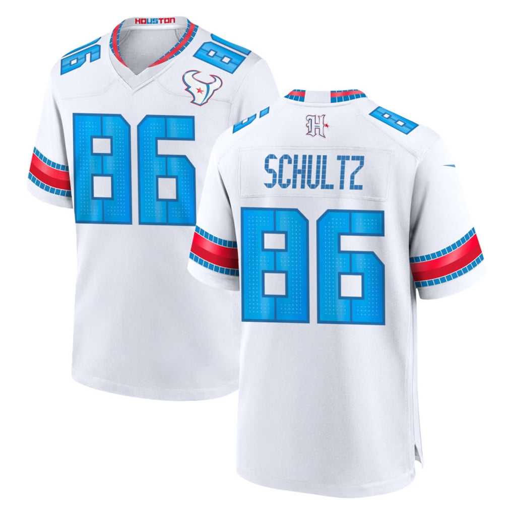 H.Texans #86 Dalton Schultz Player Whtie 2026 Rivalries Vapor Home Game Ndoa Stitched jerseys