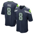 S.Seahawks #8 Jadarian Price Player Navy Home Game Ndoa Stitched Jerseys