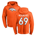 D.Broncos #69 Mike McGlinchey Player Orange Pullover Hoodie Limited Ndoa Stitched Jerseys