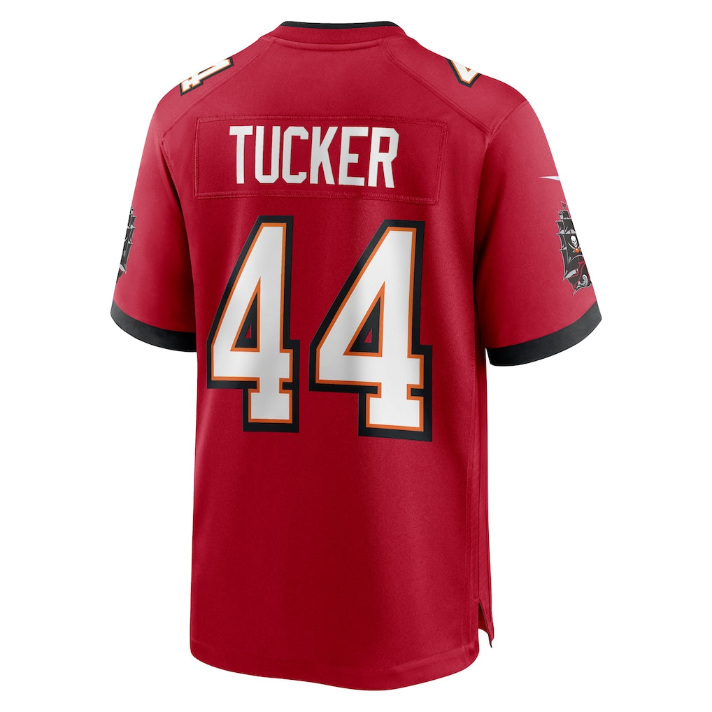 Ndoa TB.Buccaneers #44 Sean Tucker Red Game Jersey