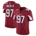 A.Cardinals #97 Walter Nolen III Player Cardinal Vapor Limited Home Game  Ndoa Stitched Jerseys