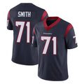 H.Texans #71 Braden Smith Player Navy Limited Vapor Untouchable Home Game Ndoa Stitched Jerseys