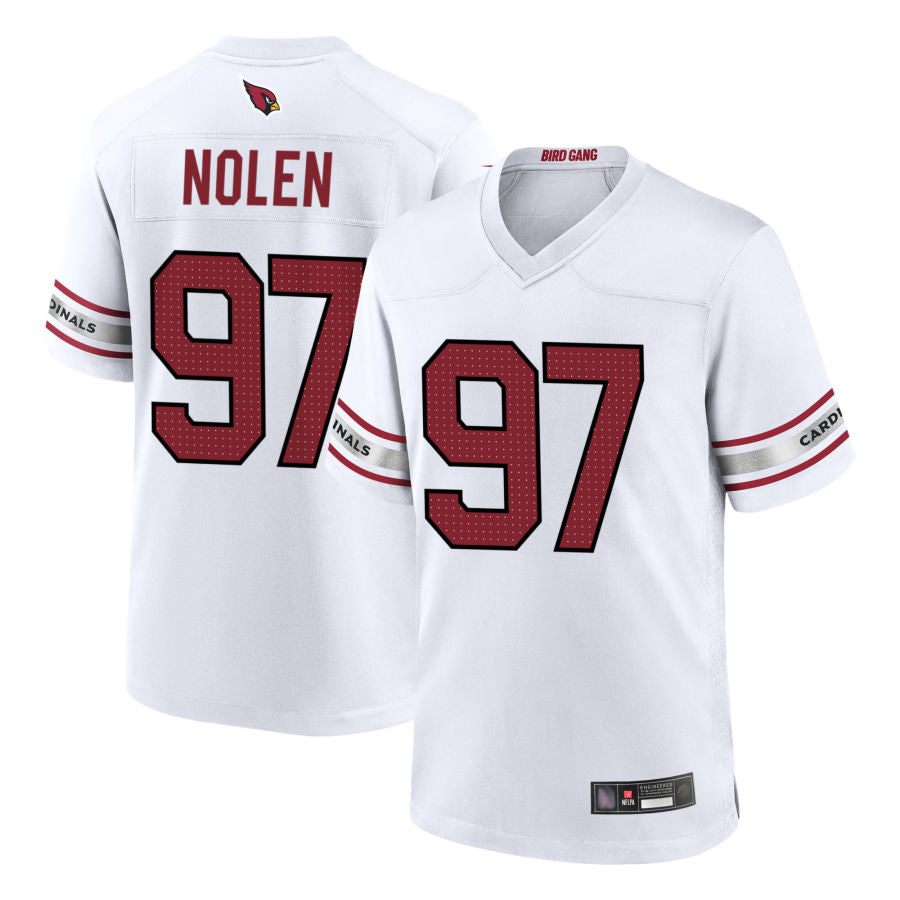 A.Cardinals #97 Walter Nolen III Player White Game Ndoa Stitched Jerseys