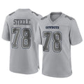 D.Cowboys #78 Terence Steele Player Gray Atmosphere Fashion Home Game Ndoa Stitched Jerseys