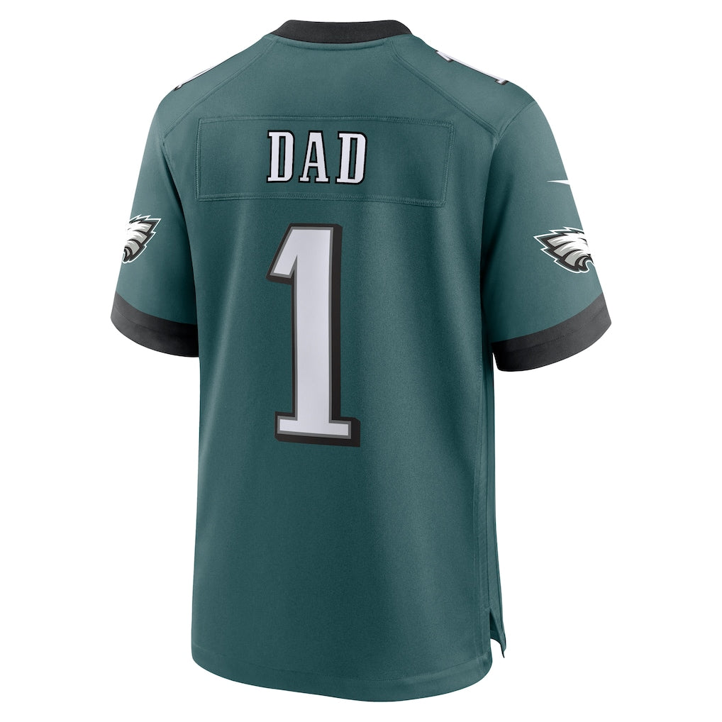 Ndoa P.Eagles #1 Dad Midnight Green Team Game Jersey