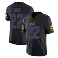 MN.Vikings #22 Harrison Smith Player Black Impact LImited Home Game Ndoa Stitched Jerseys