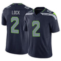 S.Seahawks #2 Drew Lock Player Navy Limited Vapor F.U.S.E. Home Game Ndoa Stitched Jerseys