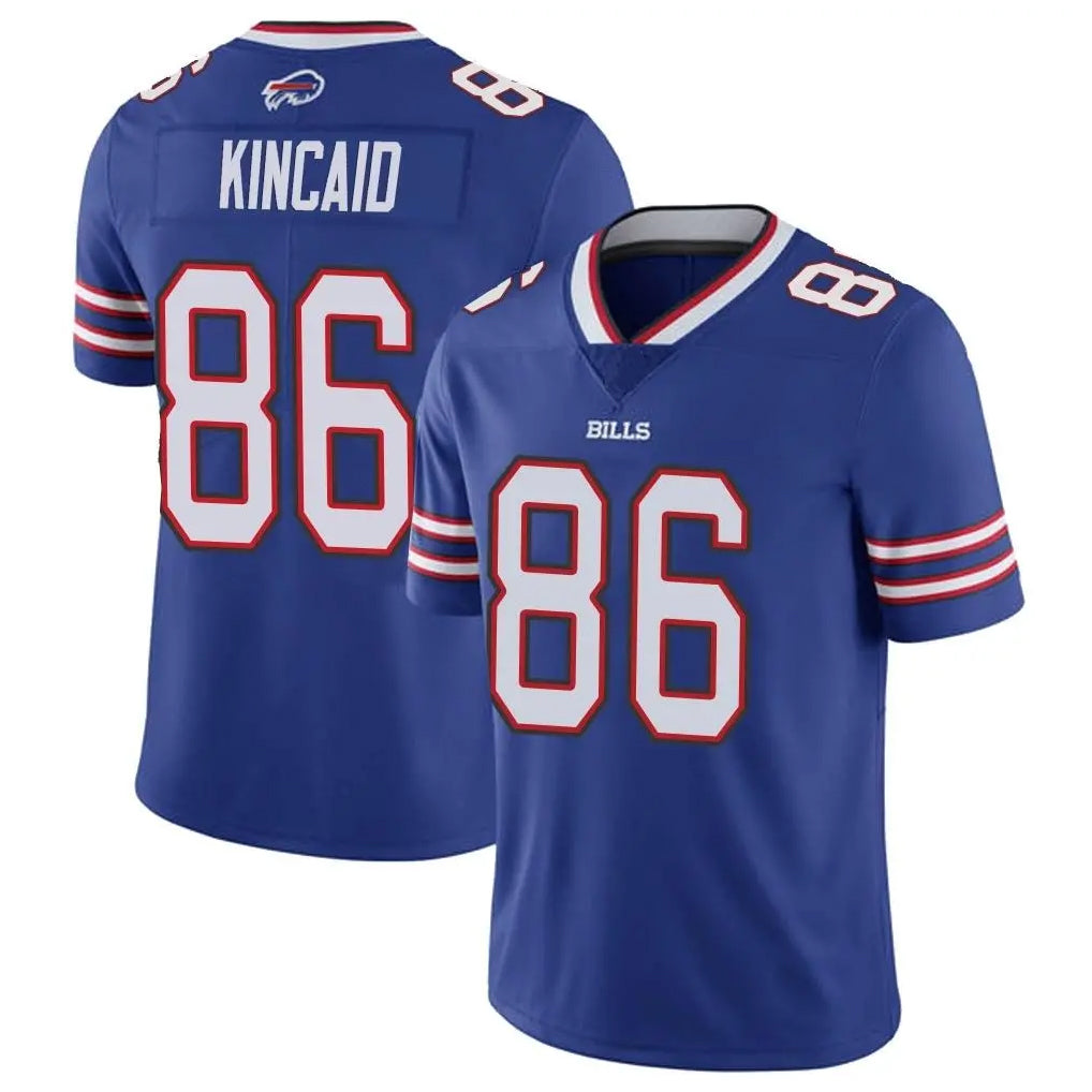 B.Bills #86 Dalton Kincaid Player Royal Vapor Untouchable Limited Ndoa Stitched Jerseys