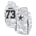 D.Cowboys #73 Tyler Smith Player Arctic Camo Salute to Service Hoodies Limited Game Ndoa Stitched Jerseys