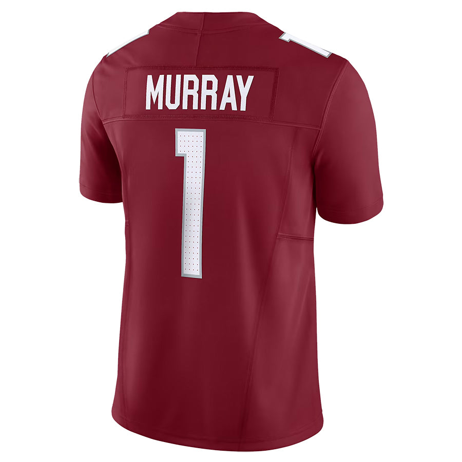 A.Cardinals #1 Kyler Murray Player Cardinal Vapor Limited Elite Home Game Ndoa Stitched Jerseys