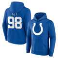 IN.Colts #98 Arden Key Player Royal Pullover Hoodies Limited Game Ndoa Stitched Jerseys