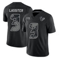 H.Texans #3 Kamari Lassiter Player Black Limited 2026 Salute to Service Home Game Ndoa Stitched Jerseys