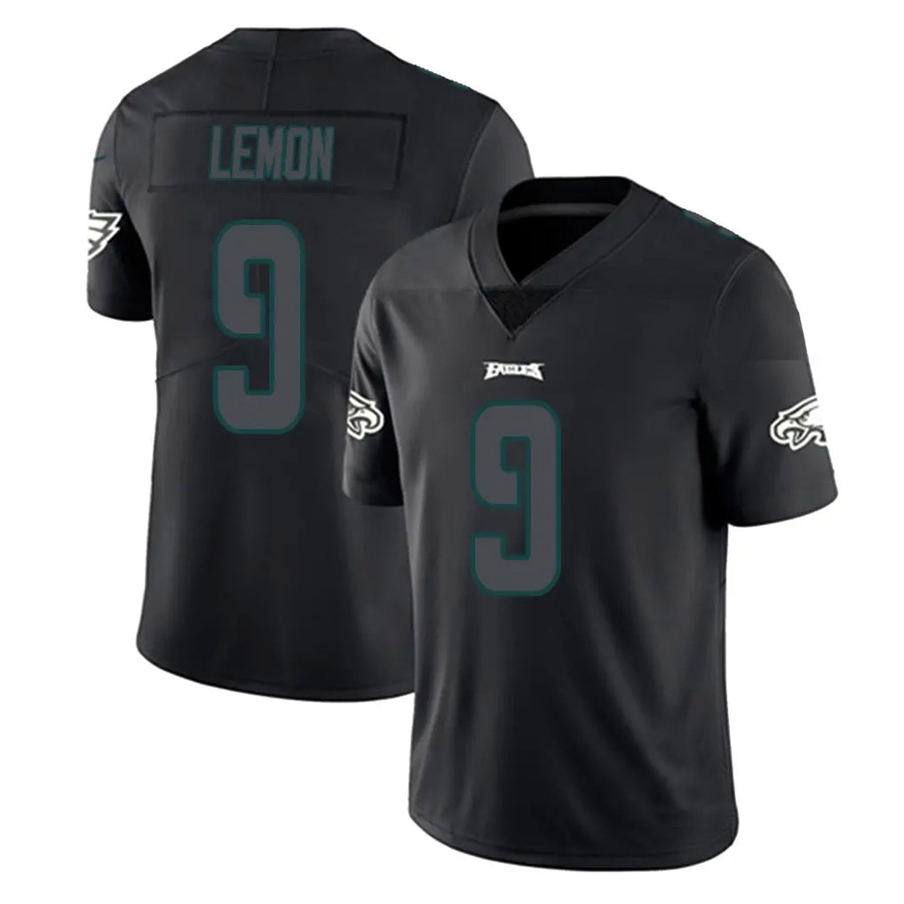 P.Eagles #9 Makai Lemon Player Limited Black Impact Home Game Ndoa Stitched Jerseys