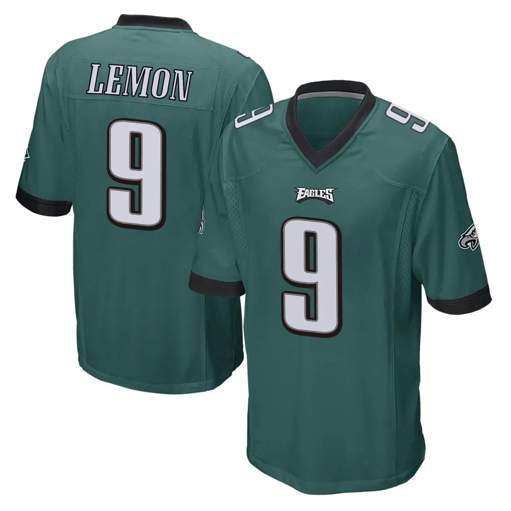 P.Eagles #9 Makai Lemon Player Team Color Green Home Game Ndoa Stitched Jerseys
