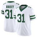 NY.Jets #31 David Bailey Player White Legacy Limited Vapor F.U.S.E. Home Game Ndoa Stitched Jerseys