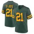 GB.Packers #21 Benjamin St-Juste Player Green Alternate Home Game Ndoa Stitched Jerseys