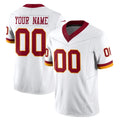 Custom W.Commanders White Limited Vapor F.U.S.E. Home Game Any Name & Numbers Ndoa Stitched Jerseys