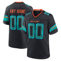 Custom M.Dolphins Black Pitch Rivalries Collection Home Game Any Name & Numbers Ndoa Stitched Jerseys
