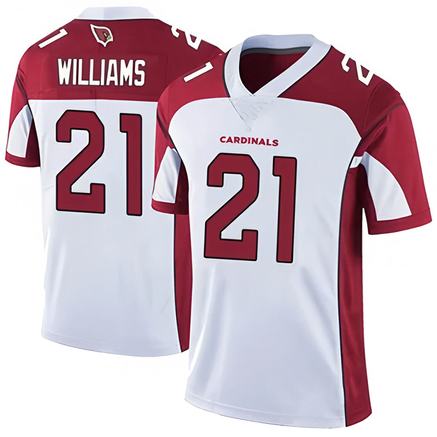 A.Cardinals #21 Garrett Williams Player White Game Ndoa Stitched Jerseys
