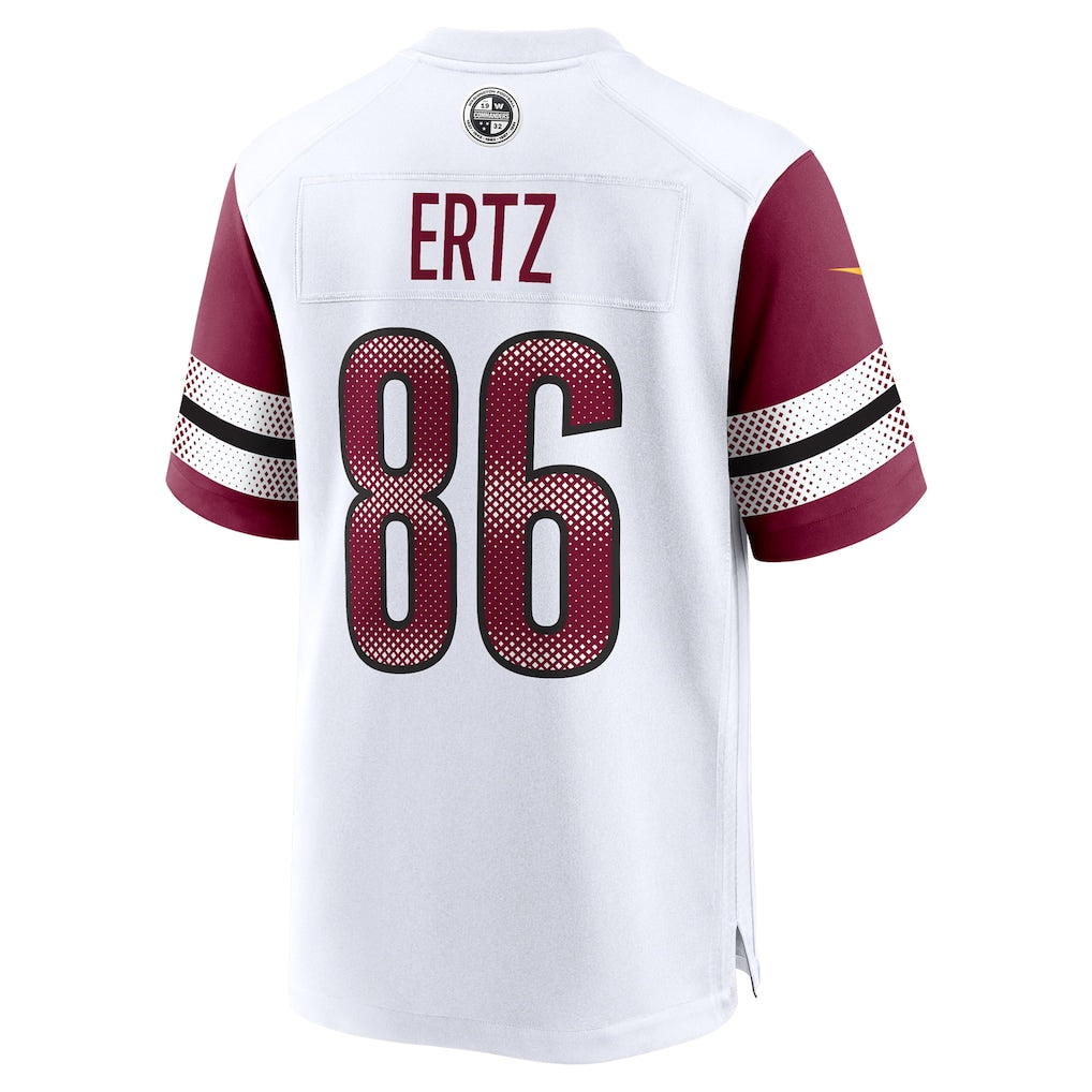 Ndoa W.Commanders #86 Zach Ertz White Game Jersey