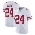 SF.49ers #24 Ashtyn Davis Player White Limited Vapor Untouchable Home Game Ndoa Stitched Jerseys