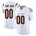 Custom C.Bengals White Vapor F.U.S.E. Limited Home Game Any Name & Numbers Ndoa Stitched Jerseys