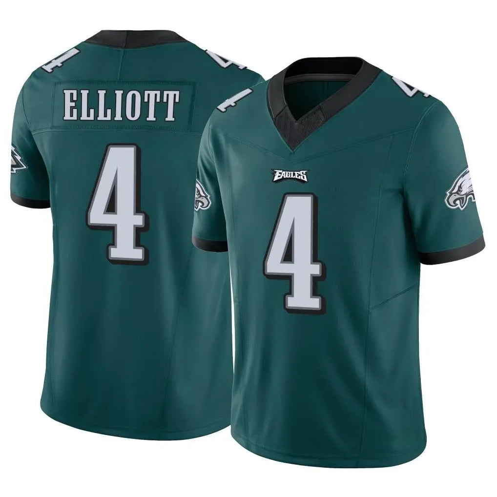 P.Eagles #4 Jake Elliott Player Team Color Green Limited Vapor F.U.S.E. Home Game Ndoa Stitched Jerseys
