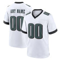 Custom P.Eagles White Game Home Any Name & Numbers Ndoa Stitched Jerseys