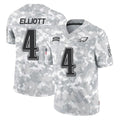 P.Eagles #4 Jake Elliott Player Arctic Camo Salute to Service Limited Game Ndoa Stitched Jerseys