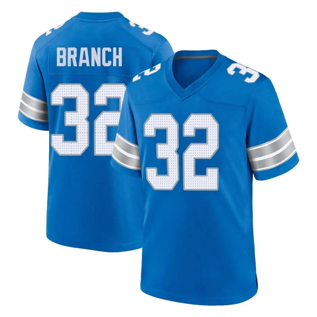 D.Lions #32 Brian Branch Player Blue Alternate Home Game Ndoa Stitched Jerseys