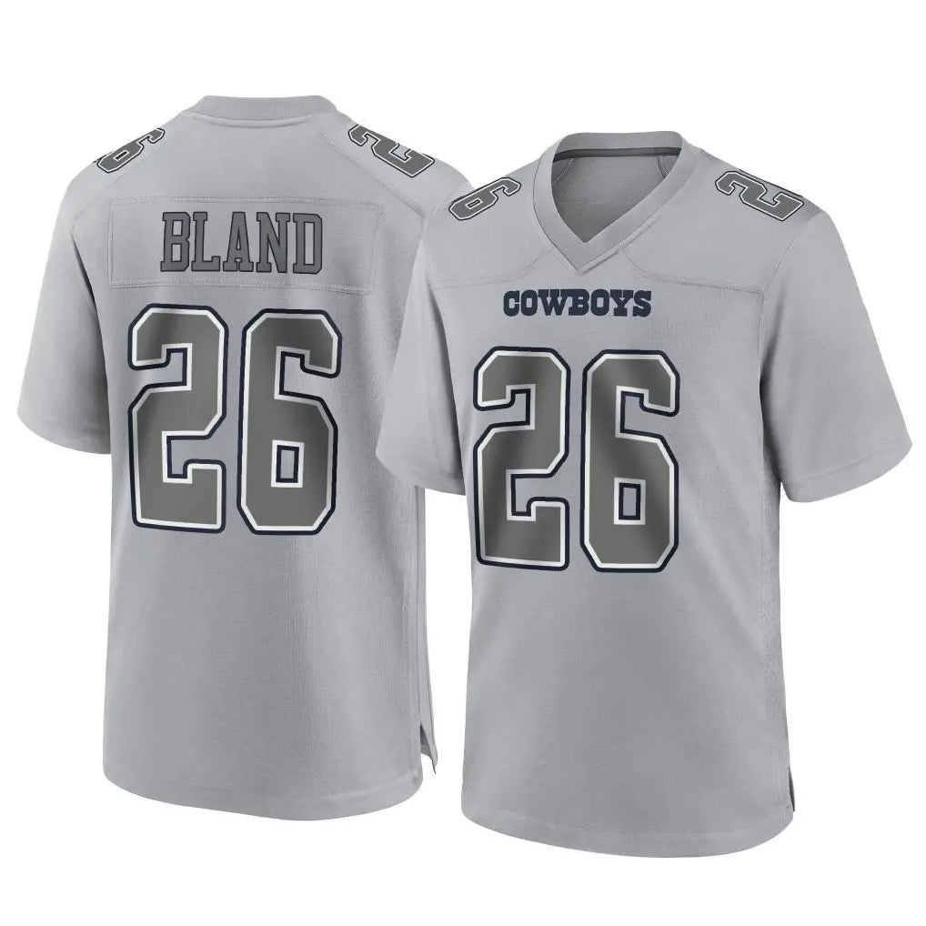 D.Cowboys #26 DaRon Bland Player Gray Atmosphere Fashion Home Game Ndoa Stitched Jerseys