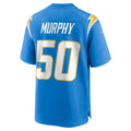 Ndoa LA.Chargers #50 Caleb Murphy Powder Blue Team Game Jersey