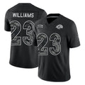 LA.Rams #23 Kyren Williams Player Black Limited 2026 Salute to Service Home Game Ndoa Stitched Jerseys