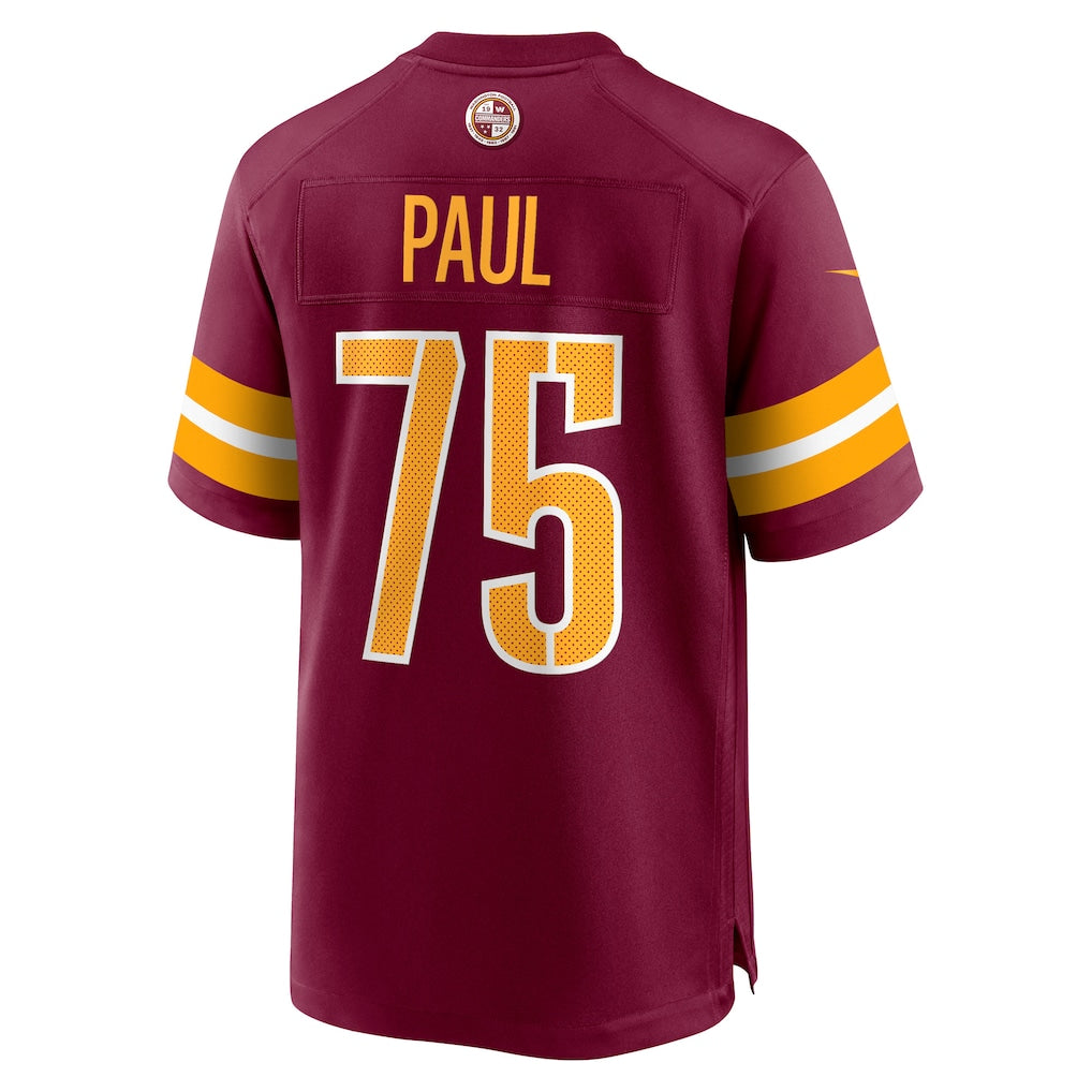 Ndoa W.Commanders #75 Chris Paul Burgundy Player Game Jersey