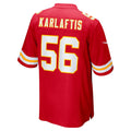 Ndoa KC.Chiefs #56 George Karlaftis Red Player Game Jersey