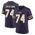 MN.Vikings #74 Donovan Jackson Player Purple 2026 Rivalries Collection Home Game Ndoa Stitched Jerseys