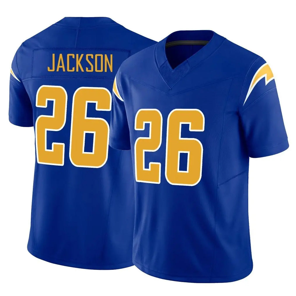LA.Chargers #26 Donte Jackson Player Royal Limited Vapor F.U.S.E. Home Game Stitched Jerseys