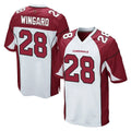 A.Cardinals #28 Andrew Wingard Player White Cardinal Home Game Stitched Jerseys