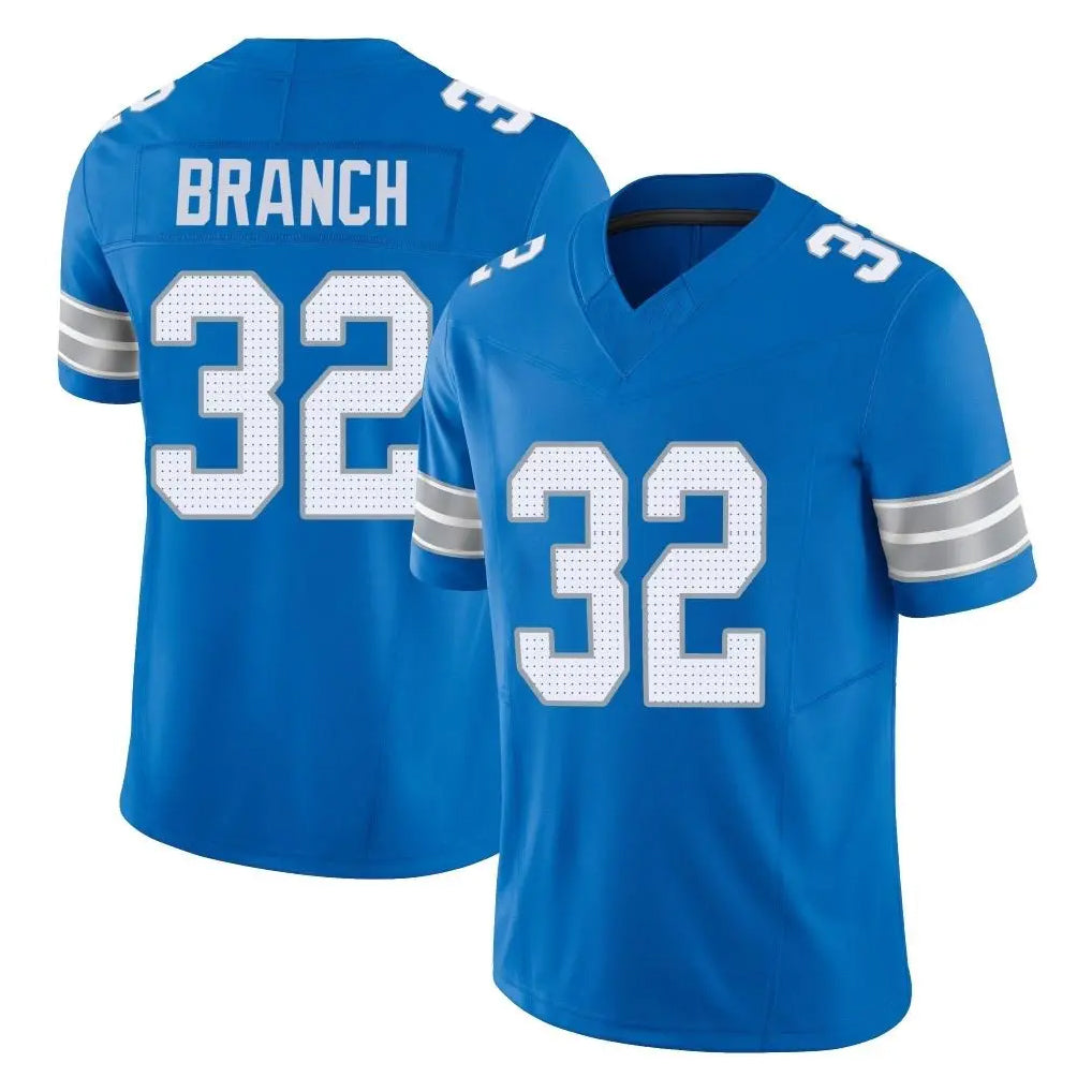D.Lions #32 Brian Branch Player Blue Limited Vapor F.U.S.E. Alternate Home Game Ndoa Stitched Jerseys