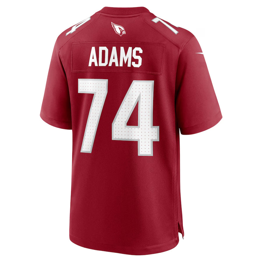 A.Cardinals #74 Isaiah Adams Player Cardinal Home Game Ndoa Stitched Jerseys
