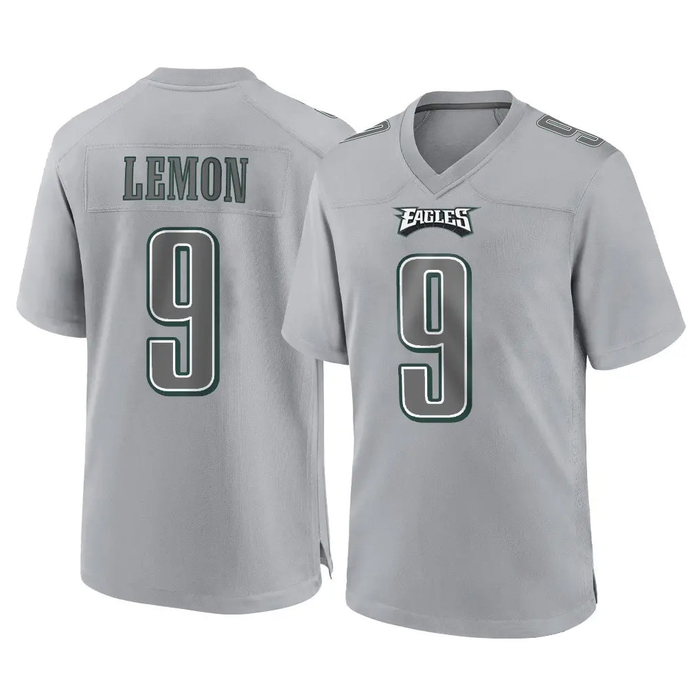 P.Eagles #9 Makai Lemon Player Gray Atmosphere Fashion Home Game Ndoa Stitched Jerseys