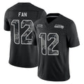 S.Seahawks #12 12th Fan Player Black Limited 2026 Salute to Service Home Game Ndoa Stitched Jerseys