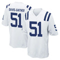 IN.Colts #51 Akeem Davis-Gaither Player White Home Game Ndoa Stitched Jerseys