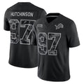 D.Lions #97 Aidan Hutchinson Player Black Limited 2026 Salute to Service Home Game Ndoa Stitched Jerseys
