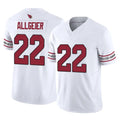 A.Cardinals #22 Tyler Allgeier Player White Vapor F.U.S.E. Limited Home Game Ndoa Stitched Jerseys