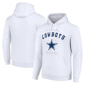 D.Cowboys ## Cowboys Blank Player White Pullover Hoodies Limited Ndoa Stitched Jerseys